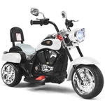Costway 3-WHEEL Kids Electric Motorcycle Ride-on Toy, 6V Battery, White New. Price: $158.72.