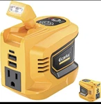 Portable Power Inverter Compatible With Dewalt 20V,ECARKE Real 200W No Box New. Price: $29.99.