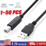 New Usb 2.0 To High Speed Printer Scanner Premium Cable Cord 1.5M Lot. Price: $70.49.