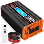 1100W Pure Sine Wave Inverter 12V Dc To 110V Converter For Rv Solar Car. Price: $123.09.
