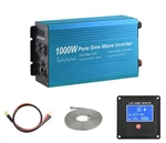 Pure Sine Wave Power Inverter 1000W DC12V To Ac 110V With Dual Sockets And Us.... Price: $95.64.