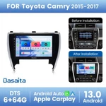 Dasaita 10.2" Touch Screen Radio Android 13 Car Stereo For Toyota Camry 2015-17 New. Price: $480.00.