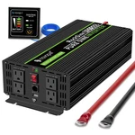 Novopal 1500W Pure Sine Wave Inverter, 12V Dc To 110V/120V Ac Car P... Fast Ship. Price: $165.99.