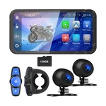 6.25 Inch Motorcycle Dvr, Portable Wireless Carplay & Android Auto Screen For... New. Price: $193.74.