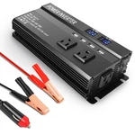 Power Inverter 1200W 12V To 110V Fast Charging Usb 3 Ac Outlets Peak Ideal Road New. Price: $89.99.