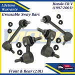Moog Oem Greasable Front & Rear Sway Bars For 1997-2001 Honda Cr-v Lifetime War. New. Price: $126.94.