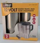 Wagan Tech 12V, 16-OZ. Heated Tumbler, 2-PK., Model# 22271 New. Price: $19.96.