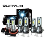 Quayub H7+H7+H11 6000K Combo Led Headlight High Low Beam & Fog Bulbs Kit New. Price: $35.36.
