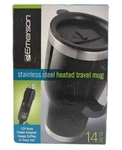 Emerson Stainless Steel Heated Travel Mug Open. Price: $11.87.