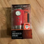 Tech Tools 12V Heated Beverage Mug Ananlog Temperature Gauge Retro Red-new. Price: $17.00.