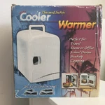 Mini Thermoelectric Cooler/warmer Vintage White No Car Adapter Used. Price: $9.00.
