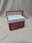 Snap-on Tools Coleman 5205 Coolbox Hard Red Mini Cooler Lunch Pail Used. Price: $32.99.