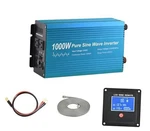 FIT4LESS Pure Sine Wave Power Inverter DC12V To Ac 110V With Dual Sockets 1000W. Price: $103.19.