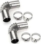 2 Pcs Silver Stainless Steel Air Diesel Parking Heater Exhaust Pipe Tube Elbo... New. Price: $33.50.