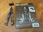 Totes Outdoor Multi-tool With Bits & Adapter Set 14 Function Camouflage Used. Price: $12.00.
