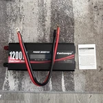 Cantonape 1500W/3000W Dc 12V 120V Ac Power Inverter With Dual Outlets Open. Price: $55.00.