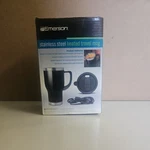 Emerson Stainless Steel Heated 14 Oz Travel Mug 12V Auto Power Adapter - 1623641 New. Price: $8.99.