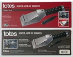 New Box Totes Heated Ice Scraper For The Car Windows. Price: $15.99.