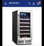 Bodega Wine Cooler Under Counter 15 Inch, Refrigerator 31 Bottle New. Price: $399.99.