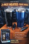 2 - Series SHIFT3 Stainless Steel 14OZ Insulated Travel Mug Set Black/blue New. Price: $33.88.