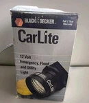 Euc Vintage Black & Decker Carlite 12 Volt Plug Original Box Open. Price: $20.00.