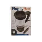 Thermal Plug-n-heat Auto Travel Mug Car 14 Oz. Stainless Heated 12V Charger Nib New. Price: $21.59.