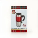 New Inbox, Samsonico (red) 12 Insulated Heated Travel Mug. Price: $14.00.