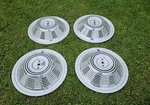 Set Of Vintage Rv Camper 17.5" Wheel Covers Hubcaps Dually Winnebago 4 Used. Price: $249.00.
