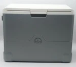 Igloo ICELESS-40 Thermoelectric Portable Cooler Vehicle Refrigerator Gray Used. Price: $125.00.