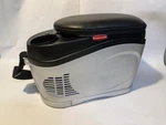 Rubbermaid Electric 12V Travel Cooler Hot Cold Center Console Bench Cushion Seat Used. Price: $49.99.