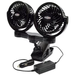 Roadpro RPSC8572 12-VOLT Dual Fan With Mounting Clip, Black, 10X7X12, New. Price: $40.51.