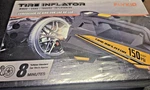 Flykid Tire Inflator Air Compressor 12V Dc 150 Psi, 3 Nozzle Adaptors, Led New. Price: $20.95.
