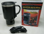 Open Road Collection Heated Stainless Steel Auto Mug Coffee/soup 12V Adapter New. Price: $14.99.