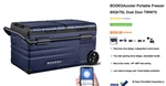 Bodega TWW55 Car Refrigerator, Blue New. Price: $250.00.