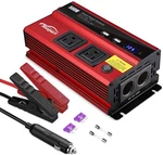 500W Power Inverter 12V Dc To 110V Ac Converter Dual 2.4A Usb Ports Car Charger New. Price: $63.36.