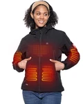Dewbu Heated Jacket For Women With 12V Battery Pack Winter Medium, Black New. Price: $106.77.