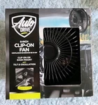 Auto Drive 6-INCH Clip-on/dash Mount Fan Oscillating 12V Easy Install Black New. Price: $13.00.