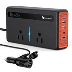 Roypow 300W Car Power Inverter, Dc 12V To 110V Ac With Cigarette New. Price: $54.82.