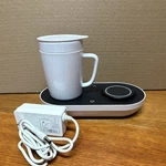 Nomodo 16VW-800 Beverage Warmer Mug & Power Adapter White/black 48W DC12V Used. Price: $5.00.