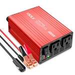 Ysolx Power Inverter, Dc 12V To 110V Ac Car With Dual 600W, Red New. Price: $63.99.
