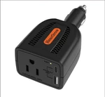 HEARGROW100W Car Power Inverter, 12V Dc To 110V Ac Vehicles Converter With Us... New. Price: $19.35.