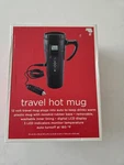 Travel Hot Plug Mug Plastic Black - Lcd Display Led Indicator From Target New. Price: $17.99.