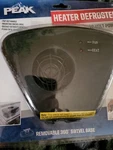 Peak Windshield Heater Defroster 12 Volt Plugs Into Car Charger New. Price: $9.99.