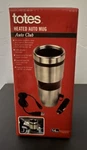 Totes Heated Coffee Auto Mug New In Box 14 Oz. Price: $12.50.