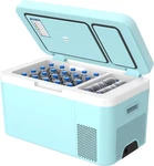 Megiu 12 Volt Car Refrigerator Dual Zone 25 Quart Glass Door New. Price: $314.81.