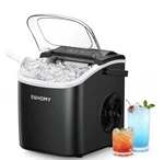 Euhomy Portable Countertop Ice Maker 26 Lbs Black Electric Fast Min New. Price: $100.00.