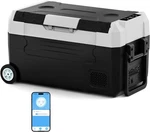 Sharewin 12/24V Volt Refrigerator, Electric Cooler Portable Handle With Wheels New. Price: $179.99.