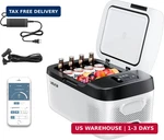 Vevor Car Refrigerator, Dc 12/24V AC100-240V Compressor Electric Cooler, -4 New. Price: $216.30.