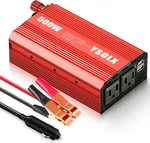 500W Power Inverter 12V To 110V For Vehicles With Dual Fast Charging 24W Usb And New. Price: $72.80.