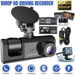 Hd 1080P Front/rear/inside Video Recorder Camera G-sensor Car Dual Lens Dash New. Price: $30.99.